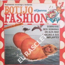 Coleccionismo de Revista El Jueves: SUPLEMENTO VERANIEGO Y TONTORRÓN BOTIJO FASHION - EL JUEVES -Nº 1 DE FECHA 2004. Lote 403355124