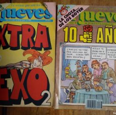 Coleccionismo de Revista El Jueves: LOTE 2 REVISTAS EL JUEVES EXTRA SEXO 10 AÑOS