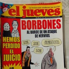 Coleccionismo de Revista El Jueves: BORBONES AL BORDE DE UN ATAQUE DE NERVIOS REVISTA EL JUEVES DE 21/11/2007