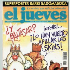 Coleccionismo de Revista El Jueves: EL JUEVES, Nº 971. 9 ENERO 1996. POSTER: BARBI. SADOMASOQUITA. (B30.3)