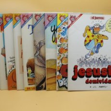 Coleccionismo de Revista El Jueves: EL JUEVES COLECCION PENDONES LOTE 10 NUMEROS AÑOS 1985-1993