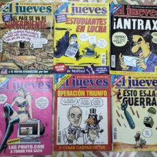 Coleccionismo de Revista El Jueves: LOTE 53 REVISTAS EL JUEVES + CALENDARIO AÑO 2004 AÑOS 2001-2002-2003-2004-2005-2006