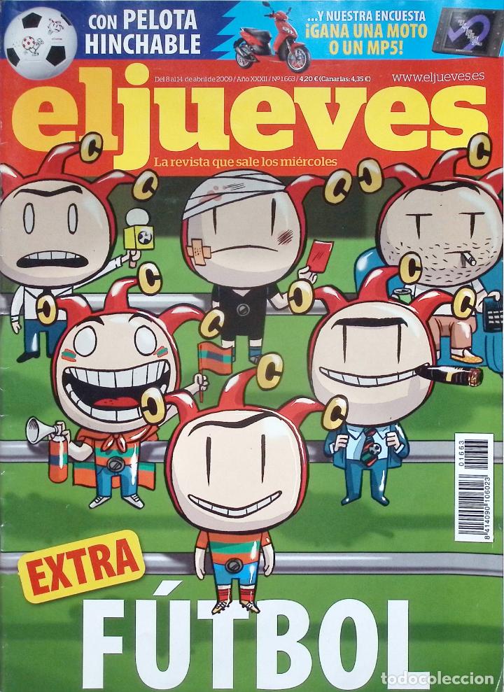 Coleccionismo de revista El Jueves: JUEVES n&uacute;m 1663 - Foto 1