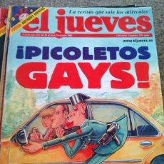 Coleccionismo de Revista El Jueves: EL JUEVES -- Nº 1330 -- NOVIEMBRE 2002 -- PICOLETOS GAYS --