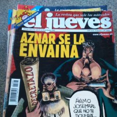 Coleccionismo de Revista El Jueves: EL JUEVES -- Nº 1326 -- OCTUBRE 2002 -- AZNAR SE LA ENVAINA --