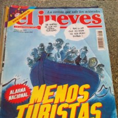 Coleccionismo de Revista El Jueves: EL JUEVES -- Nº 1316 -- AGOSTO 2002 -- MENOS TURISTAS --
