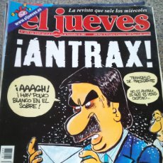 Coleccionismo de Revista El Jueves: EL JUEVES -- Nº 1275 -- NOVIEMBRE 2001 -- ANTRAX --