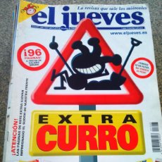 Coleccionismo de Revista El Jueves: EL JUEVES -- Nº 1323 -- OCTUBRE 2002 -- EXTRA CURRO --