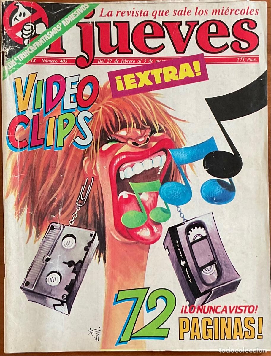 Collezionismo di Rivista El Jueves: EL JUEVES # 405, CON PEGATINAS