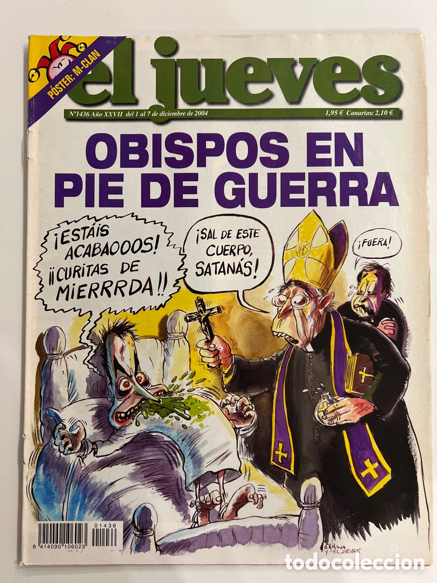 Colecionismo da Revista El Jueves: El Jueves - A&ntilde;o 2004 - N&uacute;mero 1436