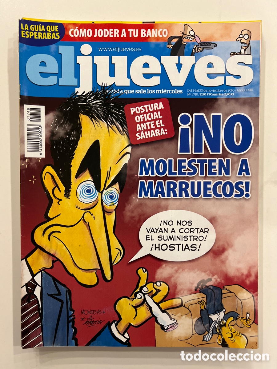 Coleccionismo de Revista El Jueves: El Jueves (2010) - 6 n&uacute;meros