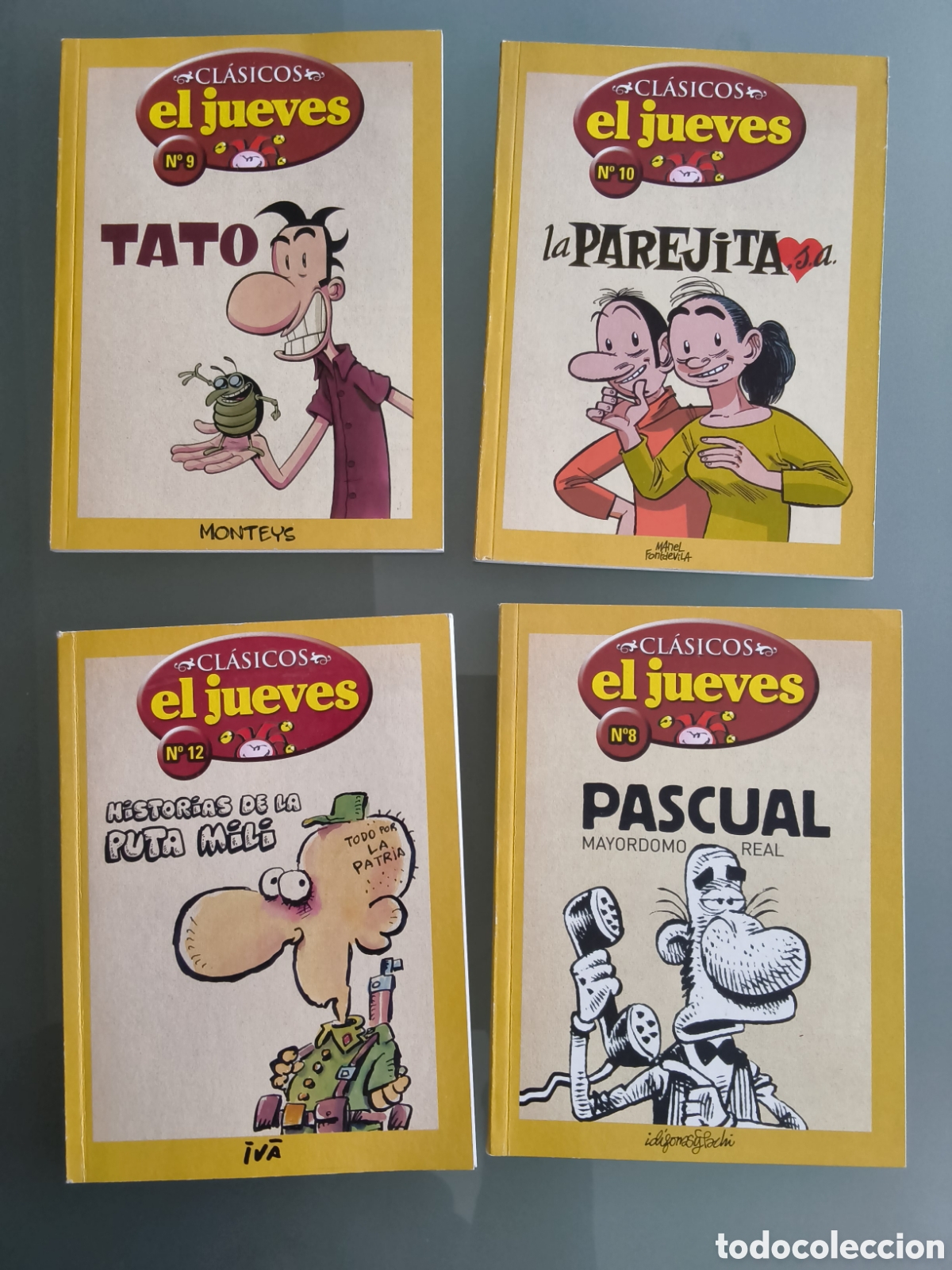 Collection Magazine El Jueves: Lote 4 c&oacute;mics Cl&aacute;sicos El Jueves