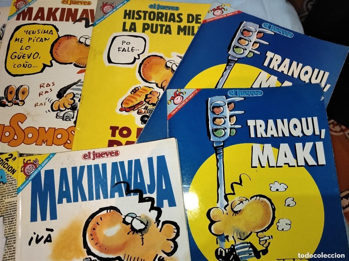 Coleccionismo de Revista El Jueves: LOTE 7 UND EL JUEVES ......MAKINAVAJA..Y MAS......,VER FOTOS