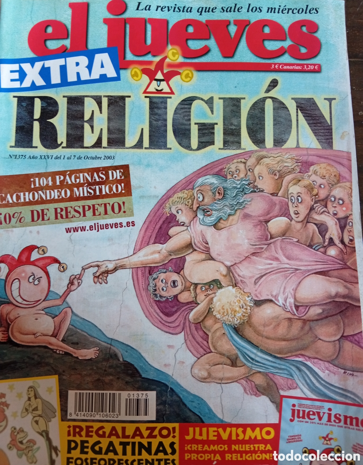 Coleccionismo de Revista El Jueves: Revista El Jueves lote de 8 viejas revistas El jueves