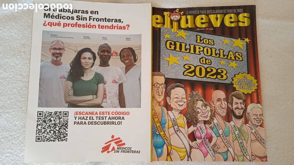 Coleccionismo de Revista El Jueves: El Jueves n&deg; 2.394 A&ntilde;o XLVI Los Gilipollas de 2023