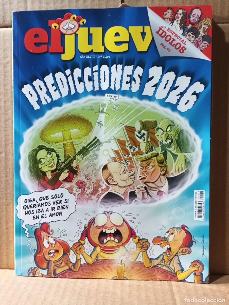 Coleccionismo de Revista El Jueves: EL JUEVES-PREDICCIONES 2026.