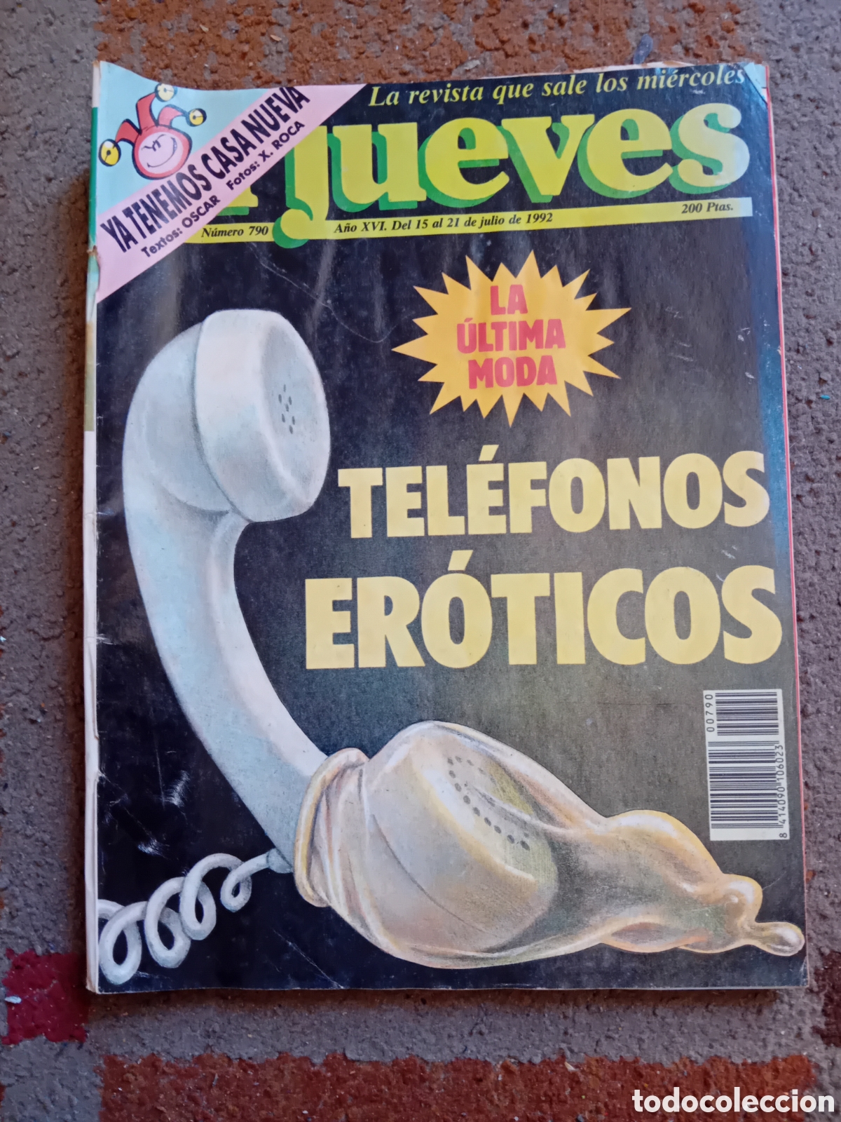 Coleccionismo de Revista El Jueves: Revista El jueves n&deg; 790 febrero de 1992