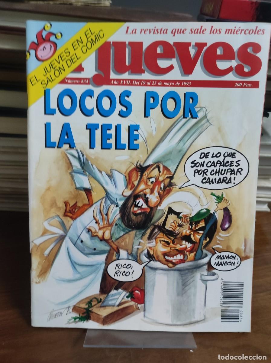 Coleccionismo de Revista El Jueves: El Jueves Locos por la Tele (Argui&ntilde;ano) 834 1993