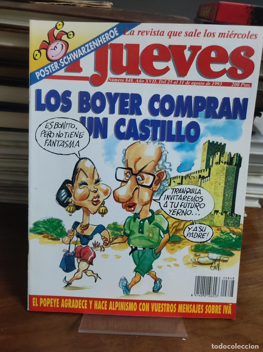 Coleccionismo de Revista El Jueves: El Jueves Los Boyer compran un Castillo 848 1993
