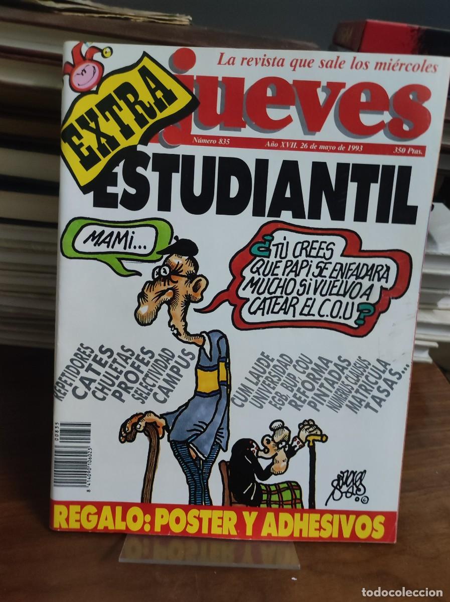 Coleccionismo de Revista El Jueves: El Jueves Extra Estudiantil 835 1993