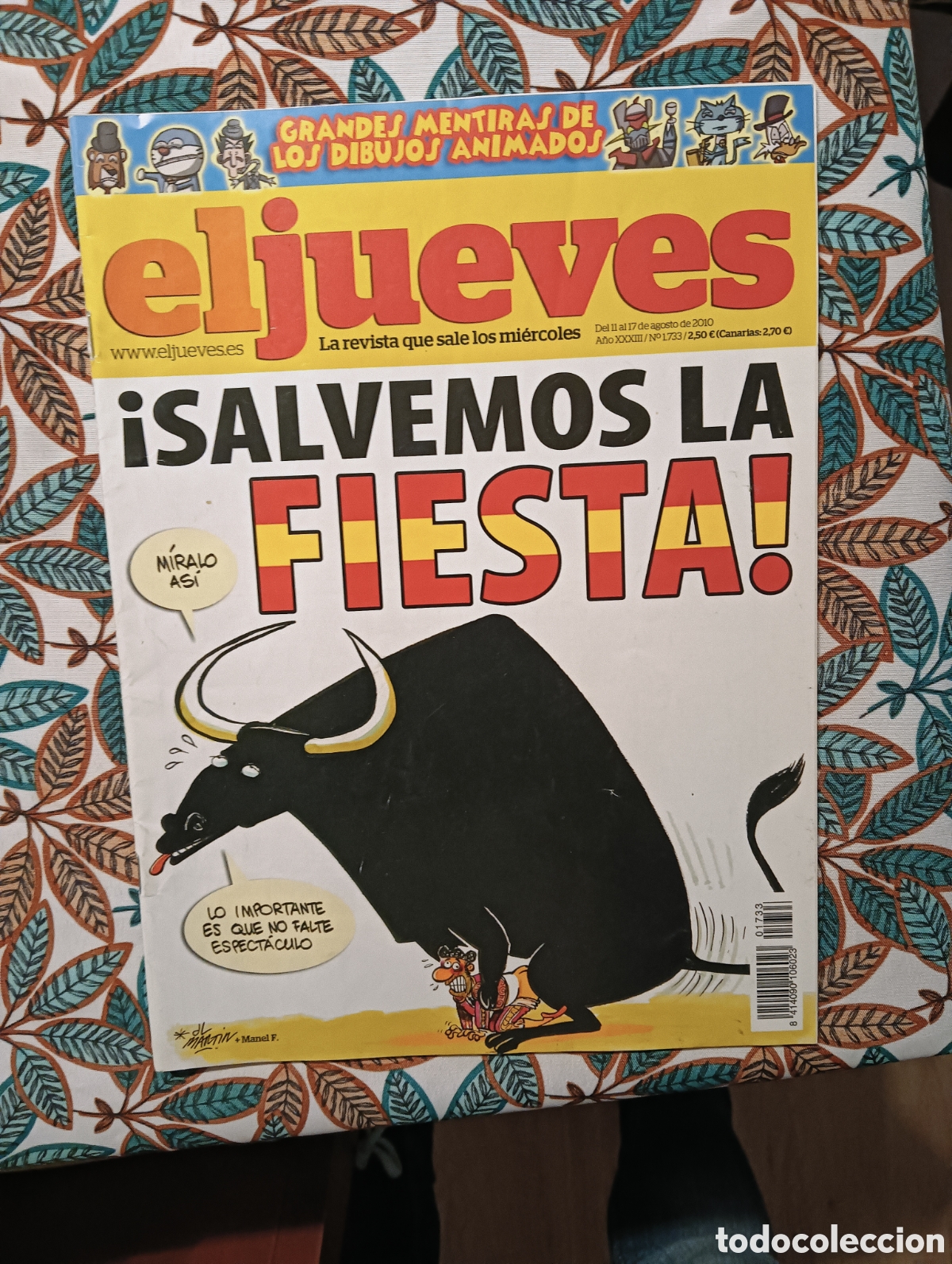 Coleccionismo de Revista El Jueves: EL JUEVES - N&Uacute;MERO 1733