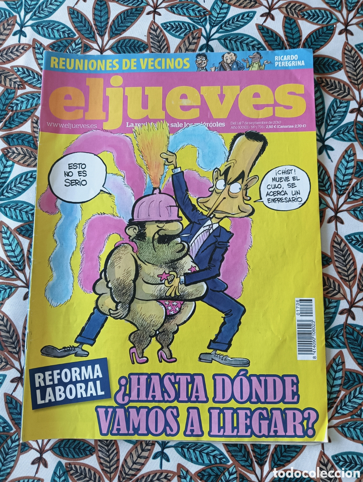 Coleccionismo de Revista El Jueves: EL JUEVES - N&Uacute;MERO 1736