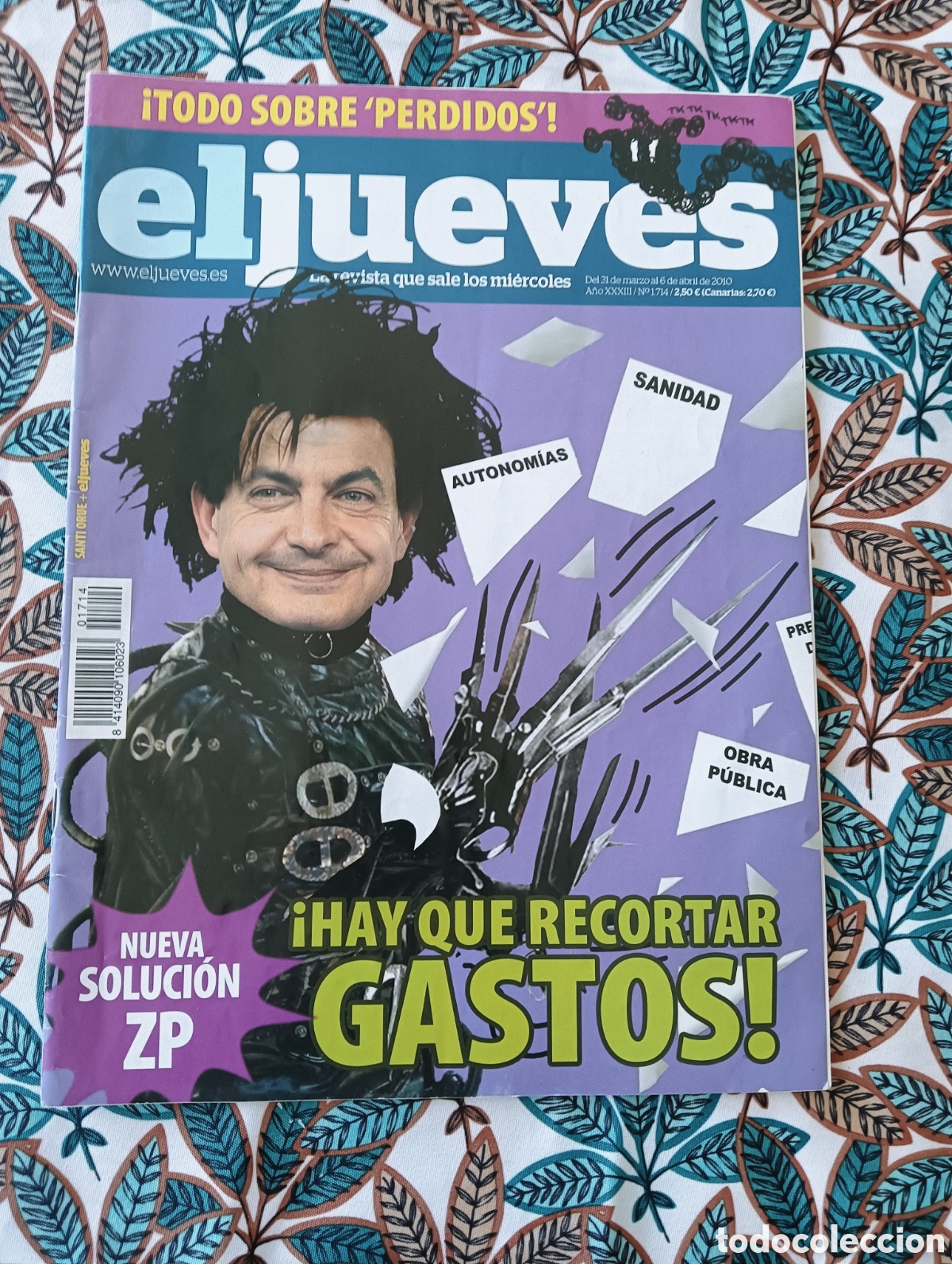 Coleccionismo de Revista El Jueves: EL JUEVES - N&Uacute;MERO 1714