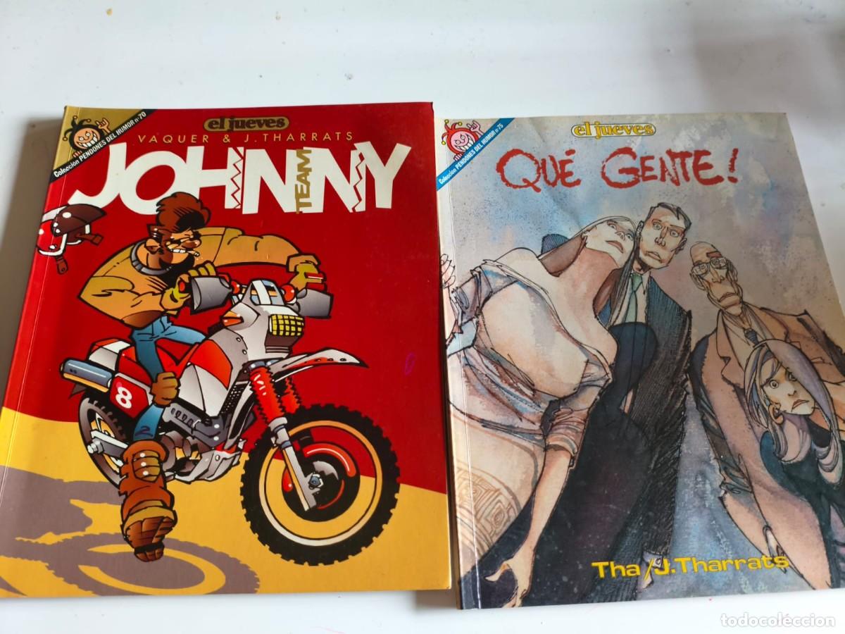 Coleccionismo de Revista El Jueves: pendones del humor 70 y 75 Johnny Team y &iexcl;Qu&eacute; gente! j: Tharratas / Tha y Tharrants/ Vaquer