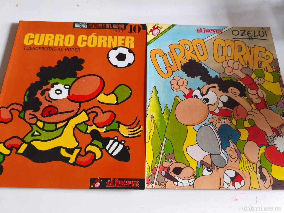 Coleccionismo de Revista El Jueves: Pendones del humor 112 Curro Corner + Nuevos pendones 10 Ozelu&iacute; - El jueves