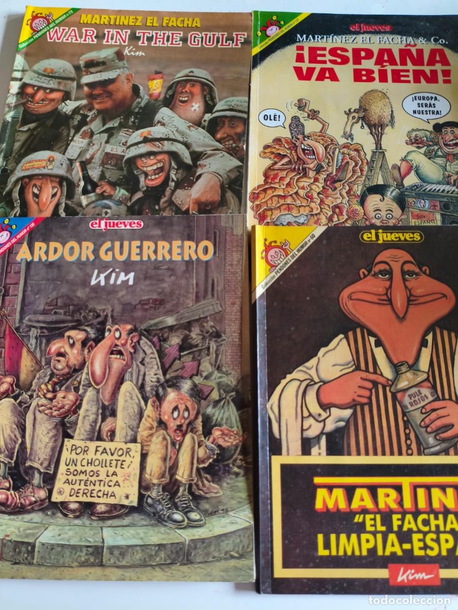 Coleccionismo de Revista El Jueves: Pendones del humor 60, 72, 130 y 137+ Nuevos pendones 12 Mart&iacute;nez el facha - Kim + El jueves