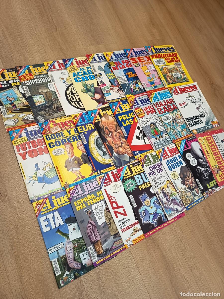 Coleccionismo de Revista El Jueves: LOTE 24 REVISTAS EL JUEVES &mdash; A&Ntilde;OS 2000-2007
