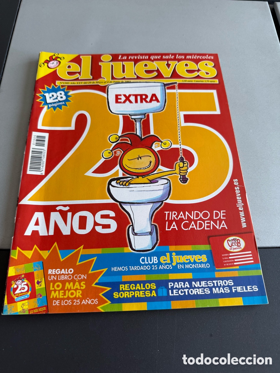 Coleccionismo de Revista El Jueves: EL JUEVES. EXTRA 25 a&ntilde;os. N 1305