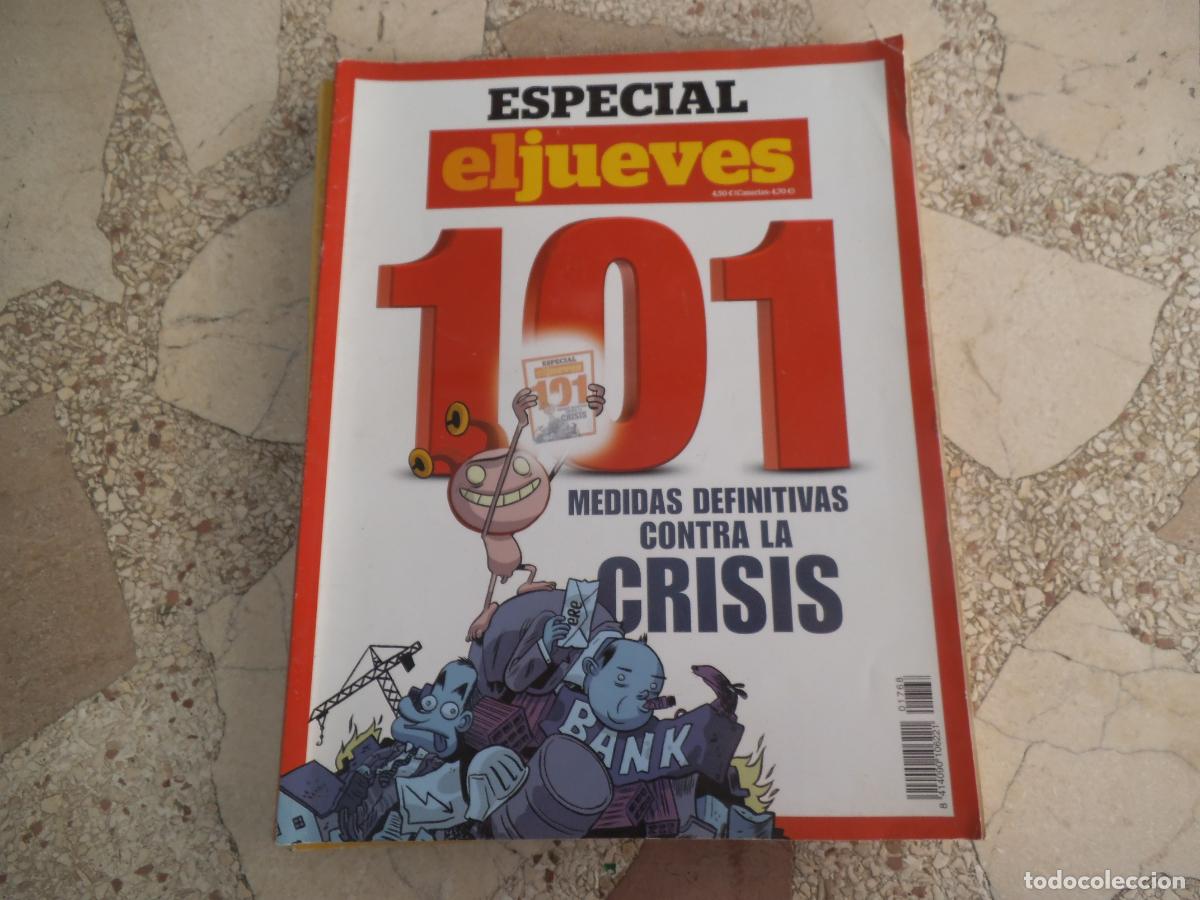 Coleccionismo de Revista El Jueves: especial el jueves, 101 medidas definitivas contra la crisis