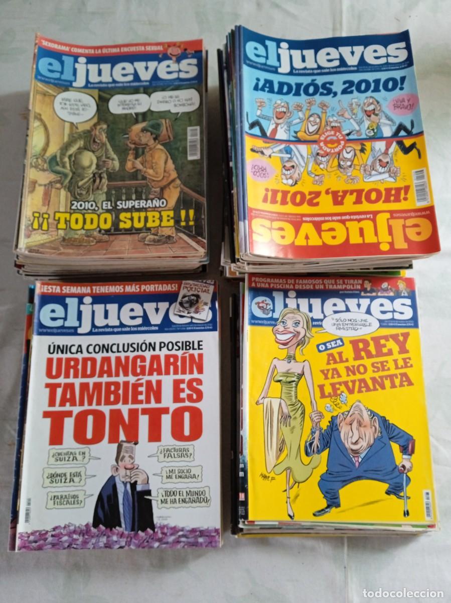 Coleccionismo de Revista El Jueves: El Jueves: Lote de 112 n&uacute;meros entre los a&ntilde;os 2010 y 2013