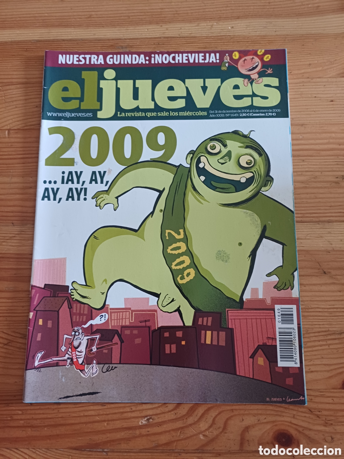Coleccionismo de Revista El Jueves: Revista El Jueves 1649 Poster Bud Spencer Terence Hill