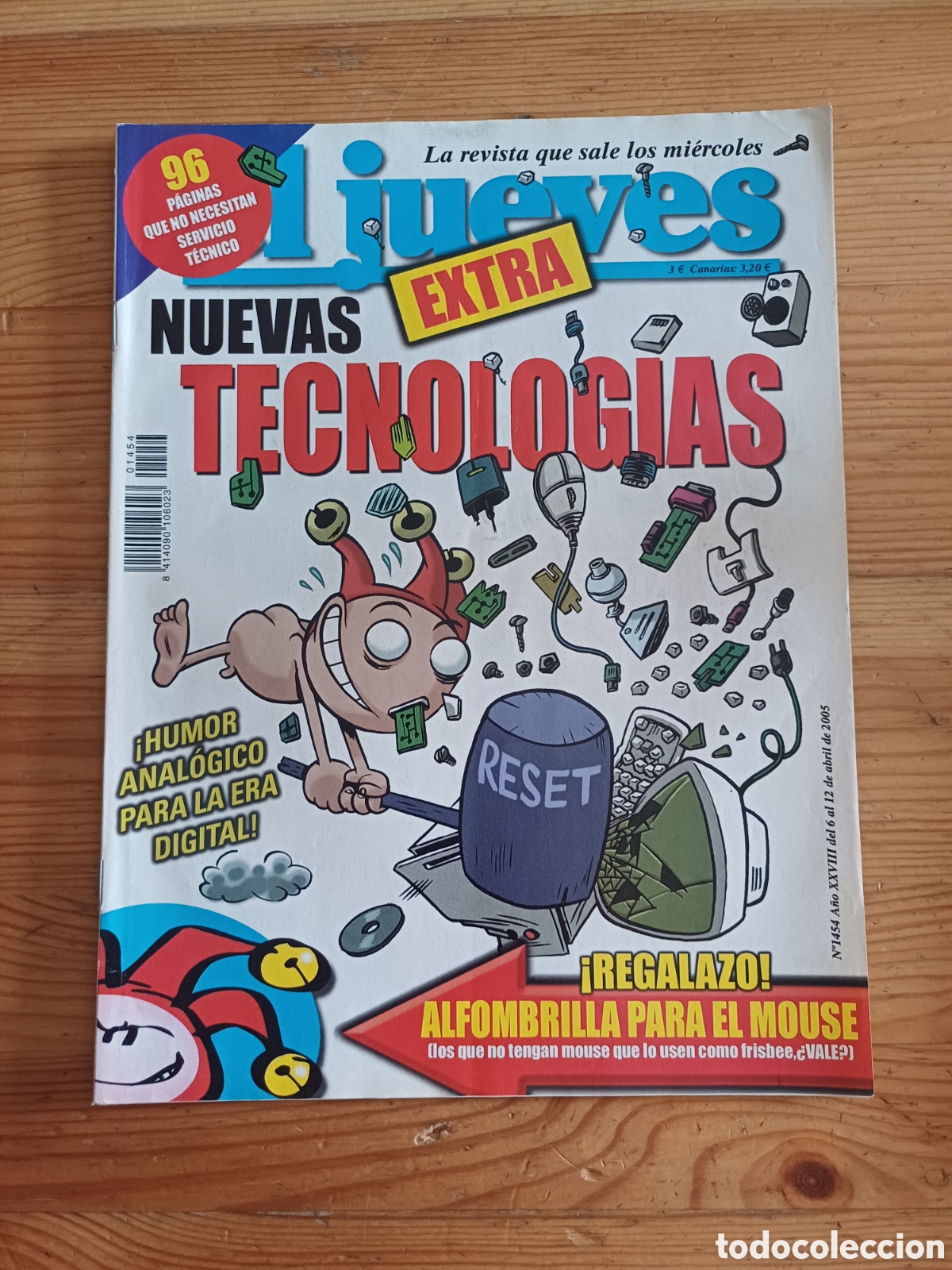 Coleccionismo de Revista El Jueves: Revista El Jueves 1454 Extra