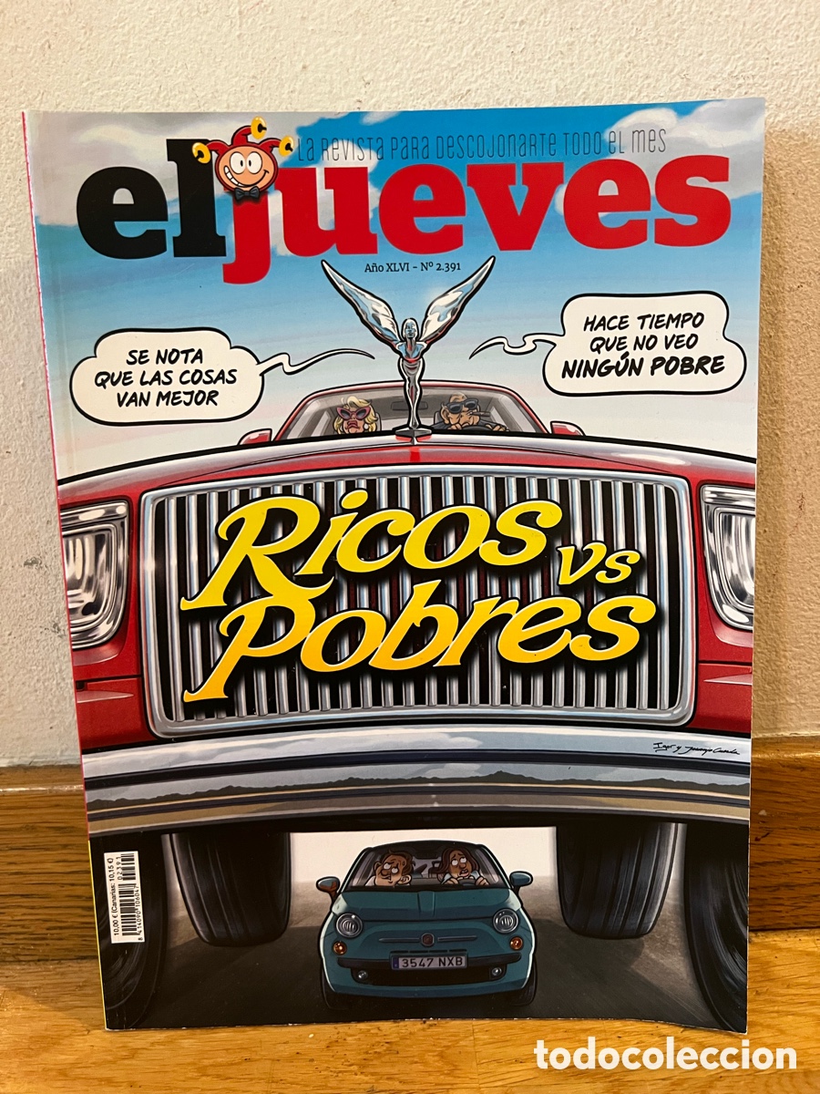 Coleccionismo de Revista El Jueves: El jueves n&uacute;mero 2.391