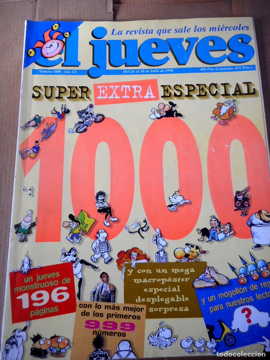 Coleccionismo de Revista El Jueves: EL JUEVES SUPER EXTRA ESPECIAL N&ordm;1000 (EL JUEVES- JULIO 1996)