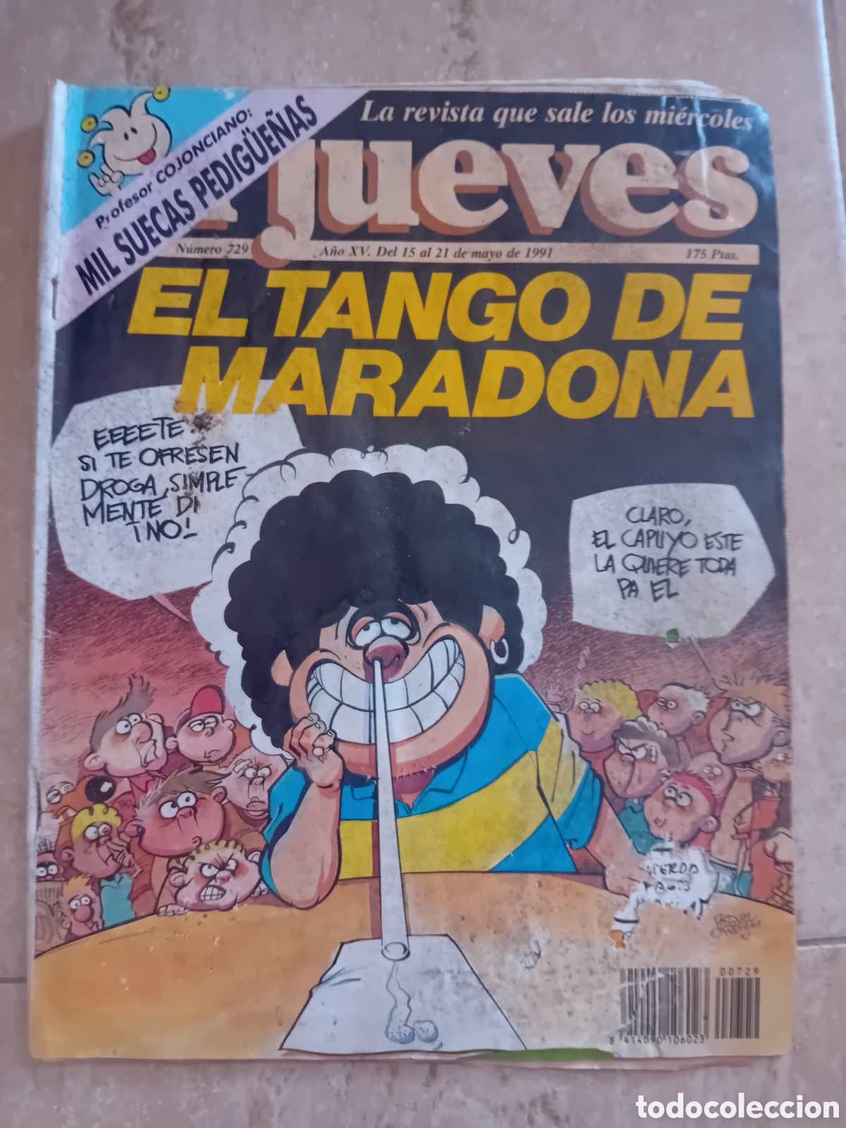 Coleccionismo de Revista El Jueves: Revista El jueves - Mayo 1991