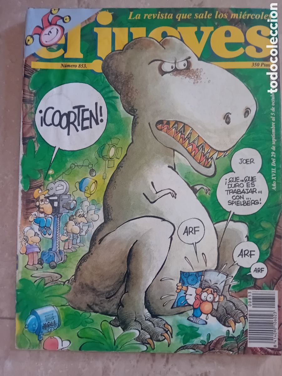 Coleccionismo de Revista El Jueves: Revista El jueves - Septiembre y Octubre 1993
