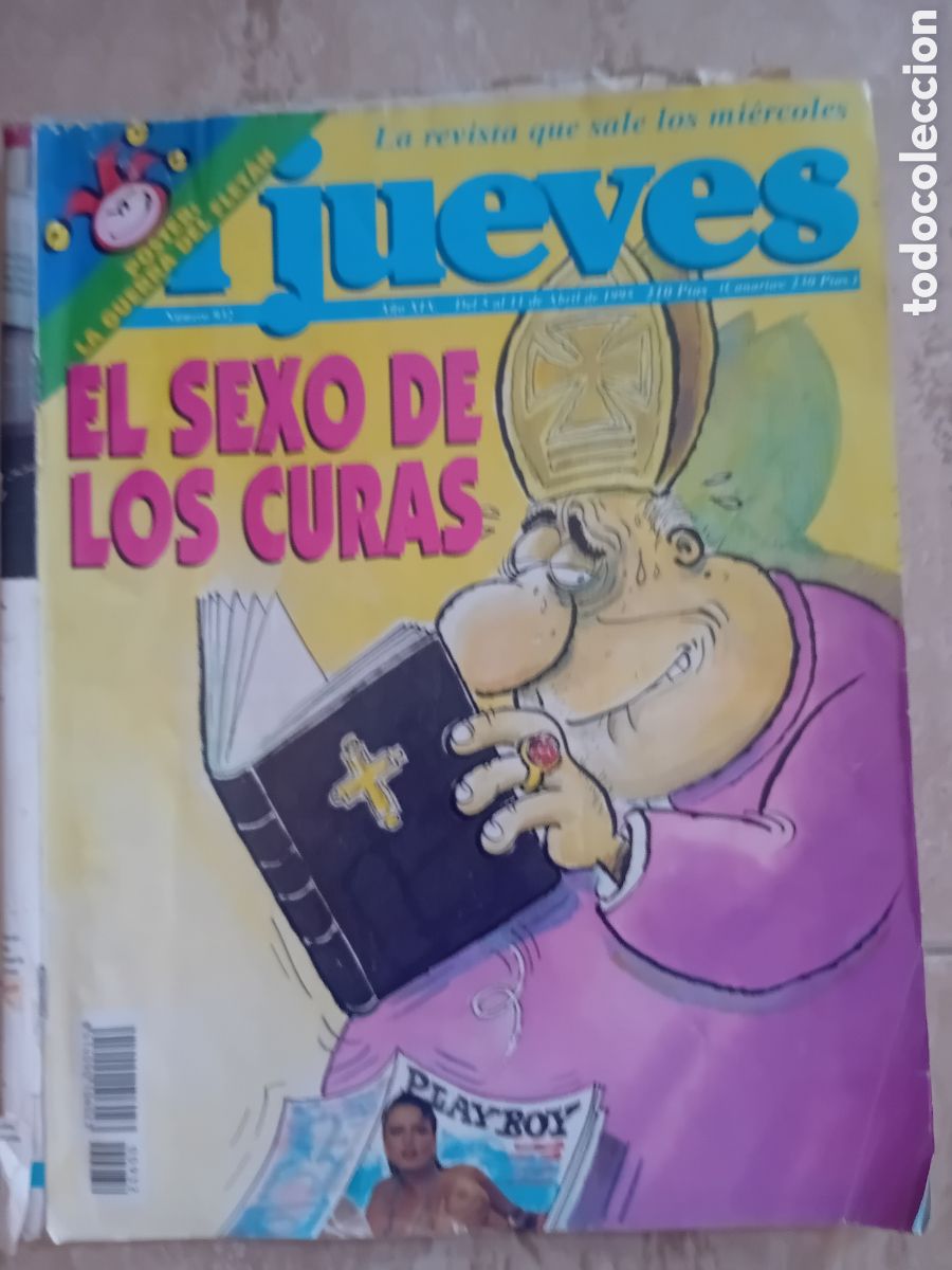 Coleccionismo de Revista El Jueves: Revista El jueves - Abril 1994