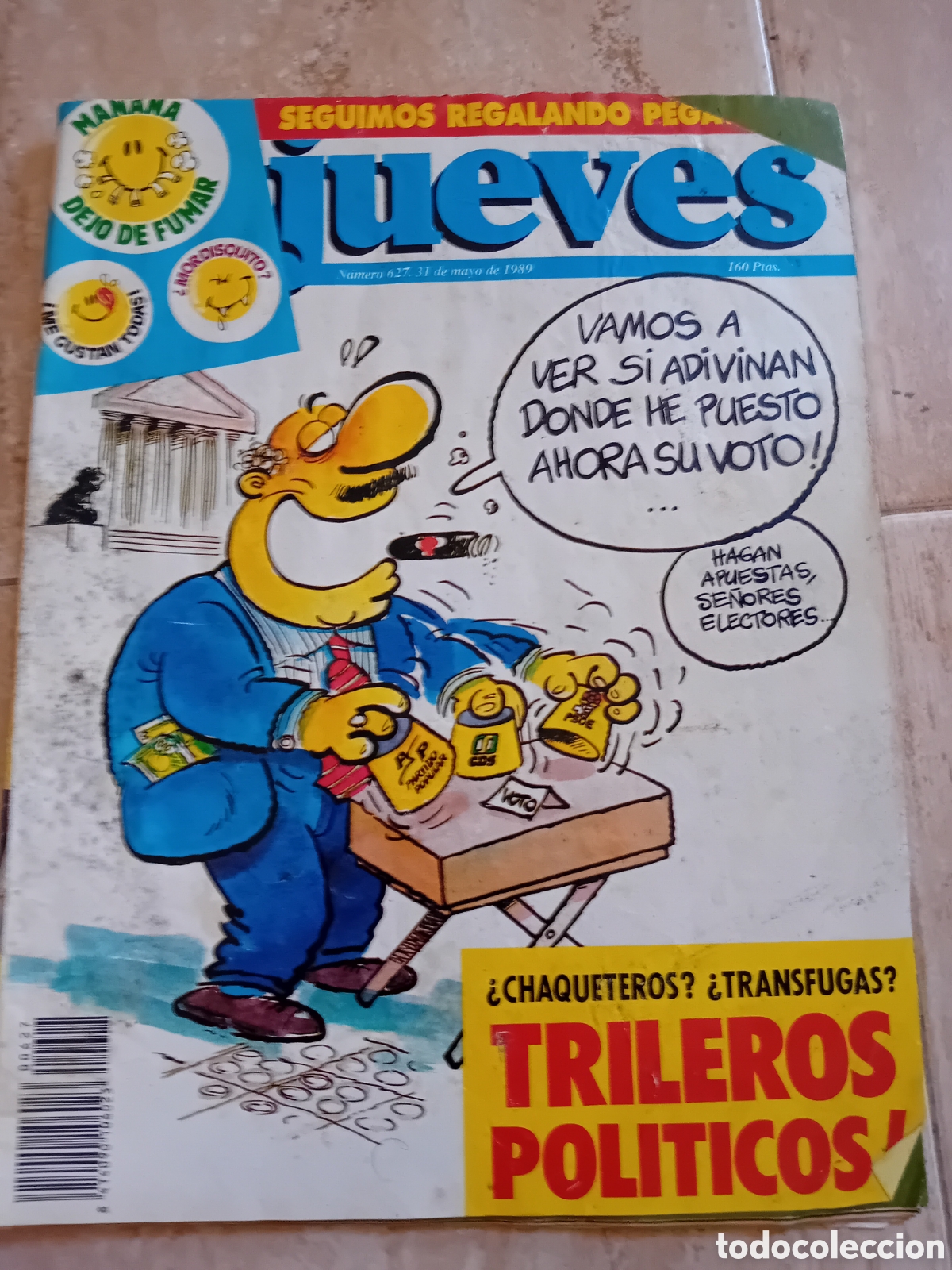 Coleccionismo de Revista El Jueves: Revista El jueves - Mayo 1989