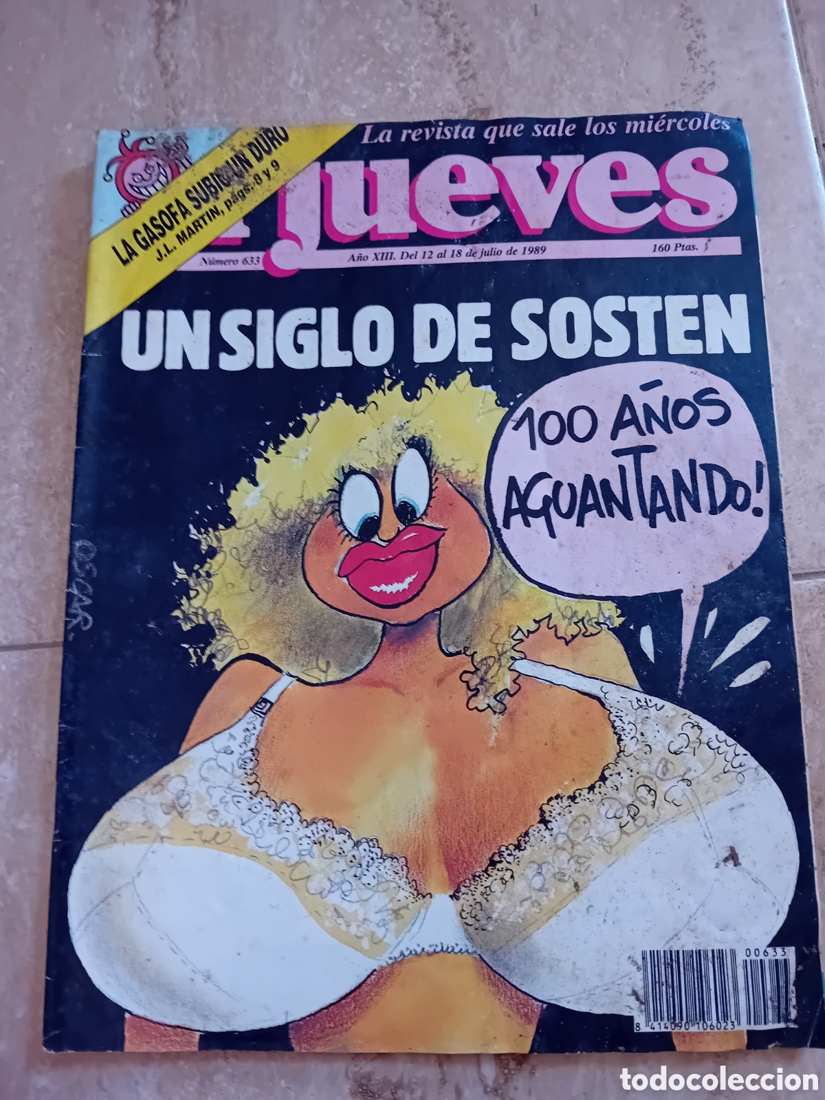 Coleccionismo de Revista El Jueves: Revista El jueves - Julio 1989