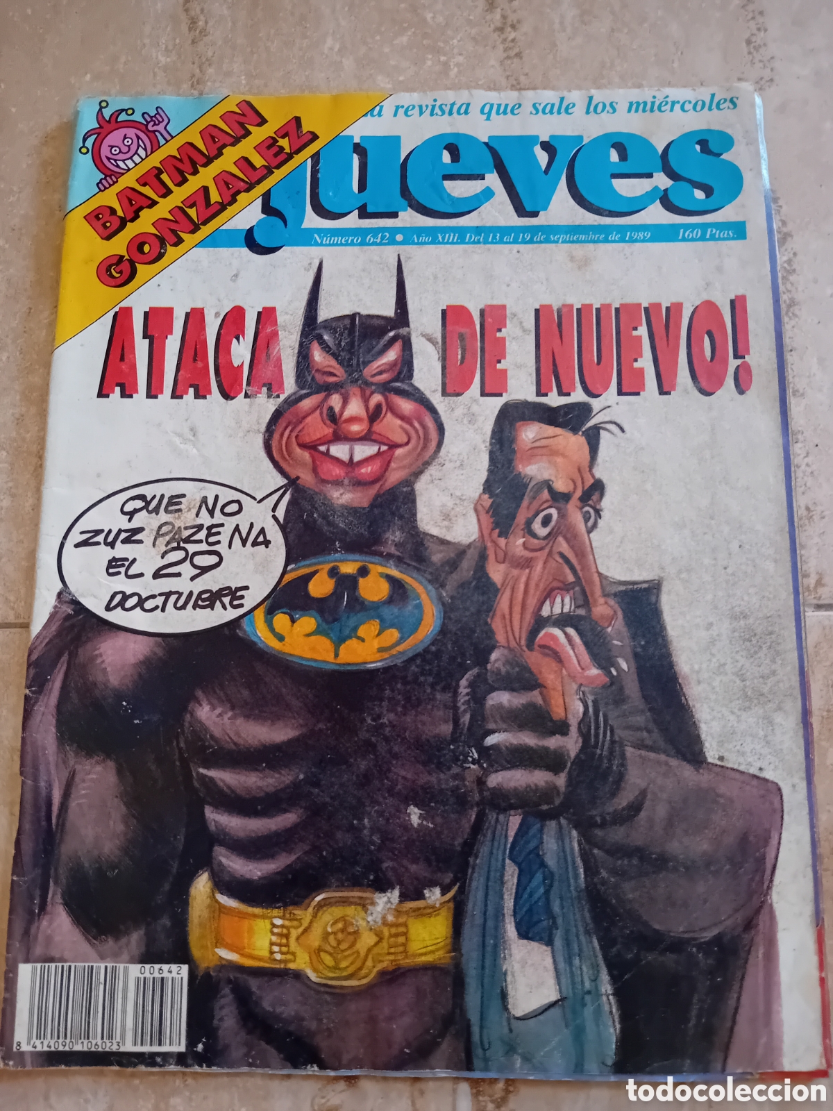 Coleccionismo de Revista El Jueves: Revista El jueves - Septiembre 1989