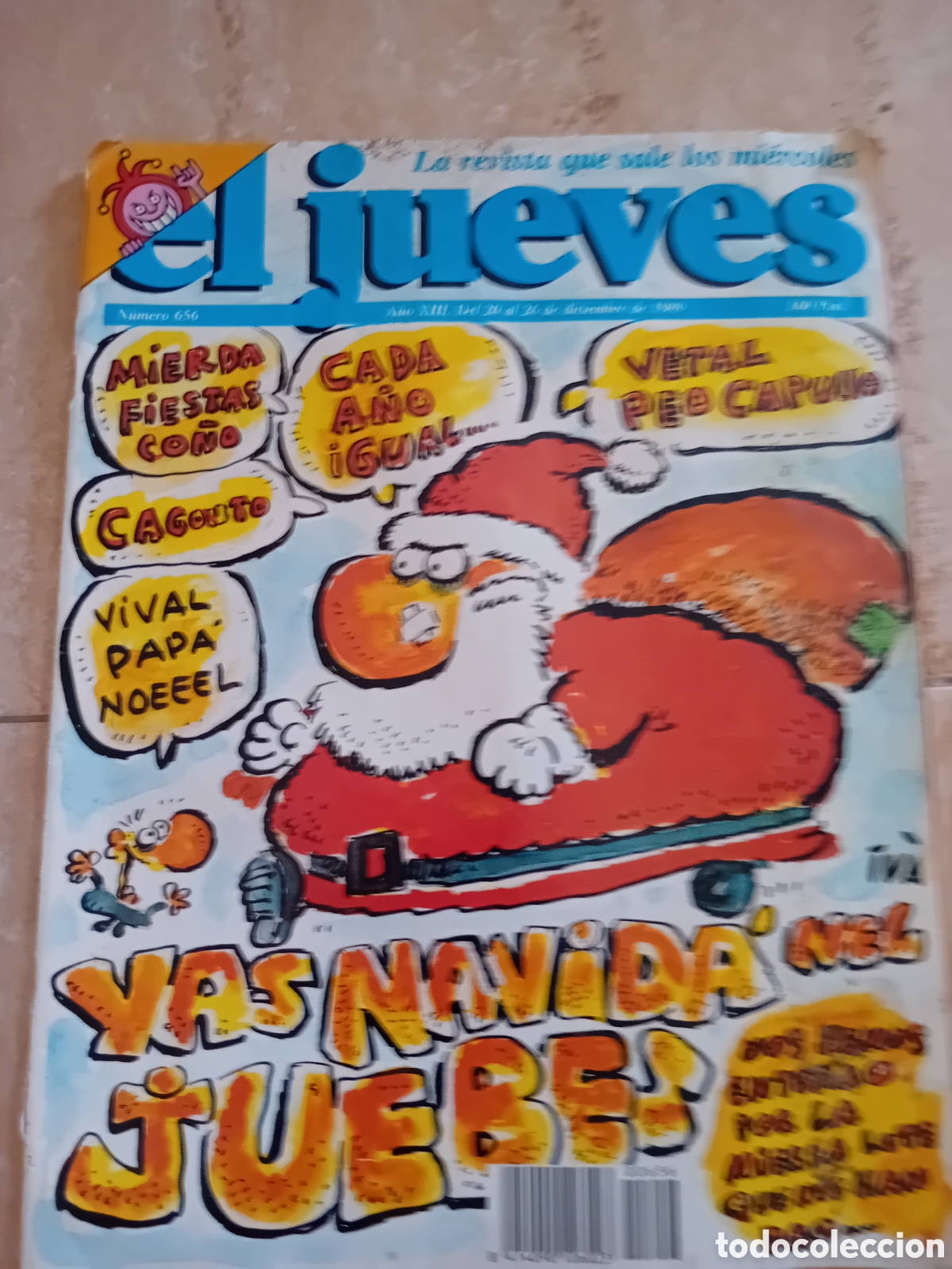 Coleccionismo de Revista El Jueves: Revista El jueves - Diciembre 1989