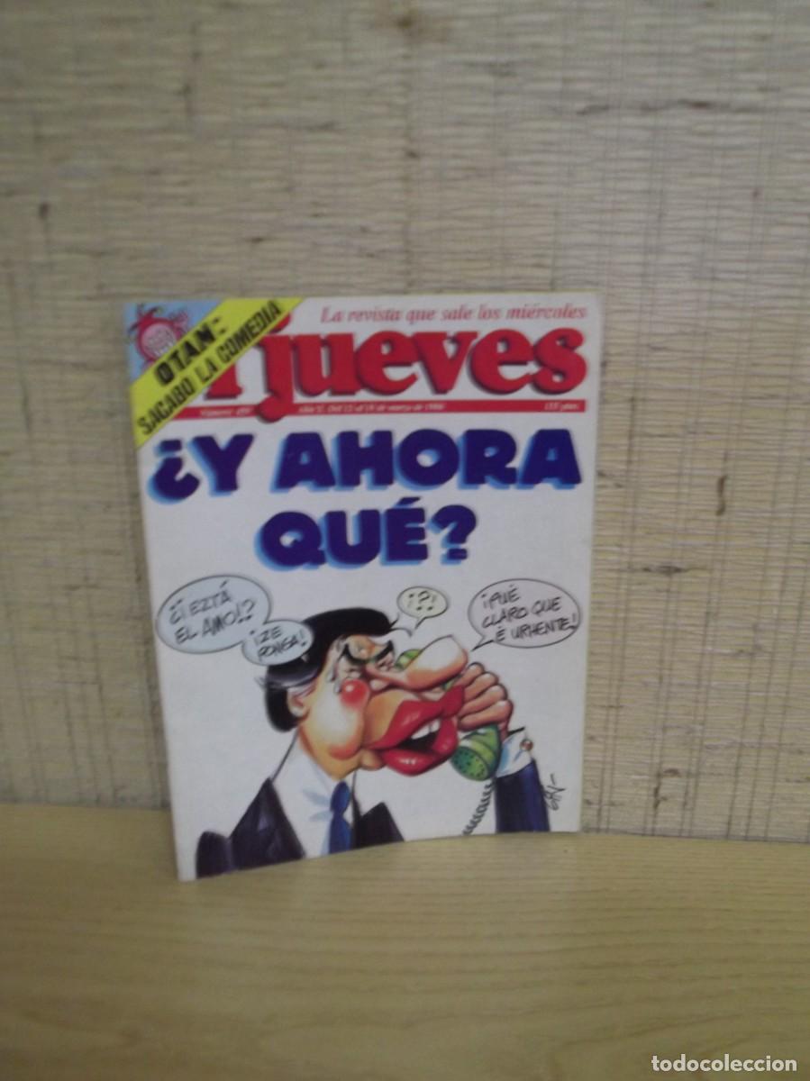 Coleccionismo de Revista El Jueves: Revista El jueves n&ordm; 459 a&ntilde;o 1986. &iquest;Y ahora qu&eacute;?
