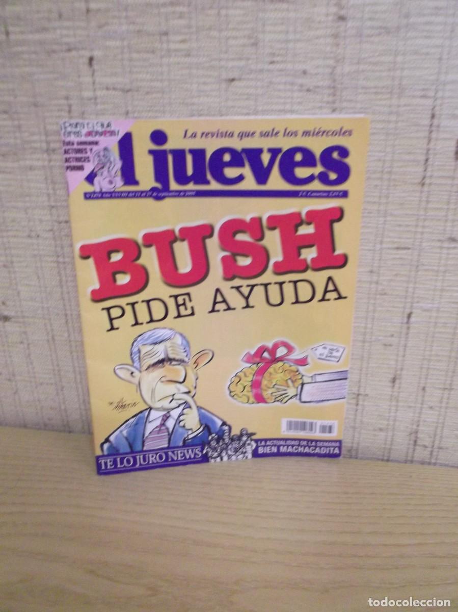 Coleccionismo de Revista El Jueves: Revista El Jueves n&ordm;1478 del a&ntilde;o 2005.Bush pide ayuda