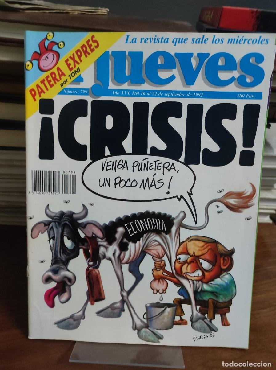 Coleccionismo de Revista El Jueves: El Jueves 799 &iexcl;CRISIS! (Econom&iacute;a)