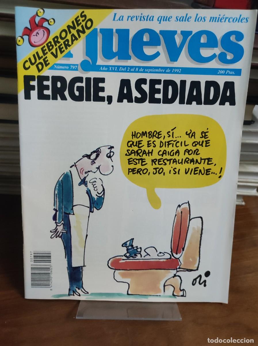 Coleccionismo de Revista El Jueves: El Jueves 797 FERGIE, ASEDIADA
