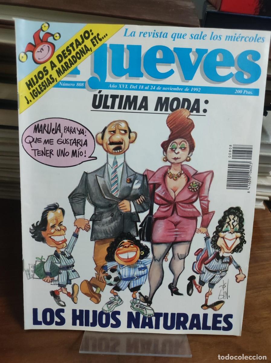 Coleccionismo de Revista El Jueves: El Jueves 808 &Uacute;LTIMA MODA: LOS HIJOS NATURALES